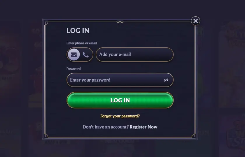Lolajack Casino Login